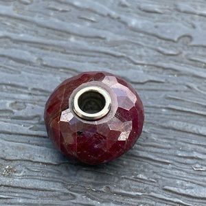 Trollbeads Ruby with Sterling Core